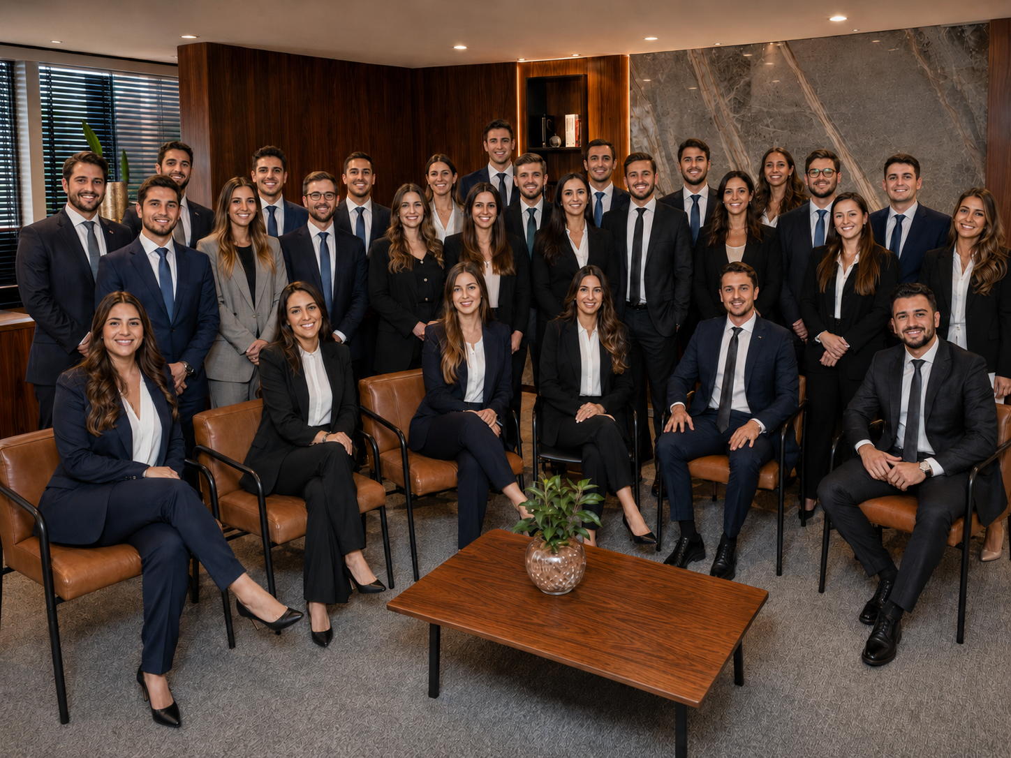 Equipe do escritório Flores & Heck Sociedade de Advogados